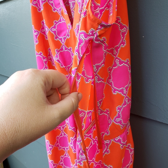 NWT Banana Republic Geometric Print Maxi Dress -12 - Picture 11 of 12